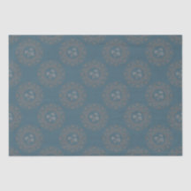 Golden Tapestry Rococo Classic Polka Dot Mandala