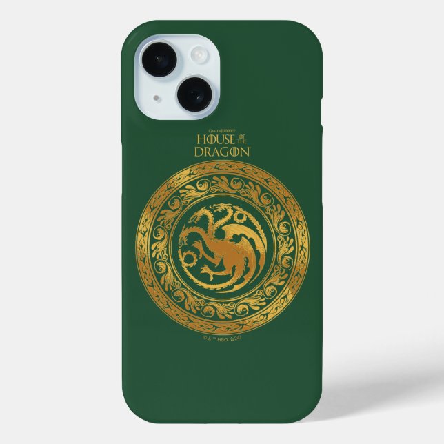 Golden Targaryen Crest Case-Mate iPhone Case (Back)