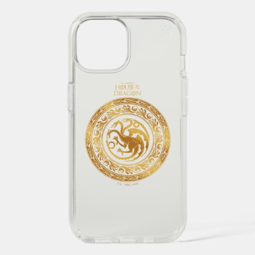 Golden Targaryen Crest iPhone 15 Case