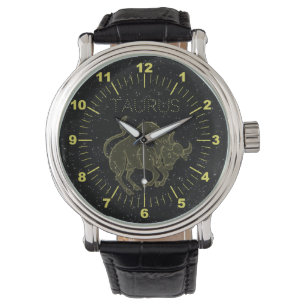 Golden Taurus Watch