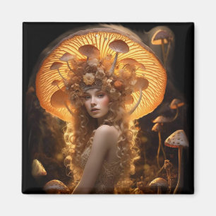 Golden Teacher Goddess Magnet