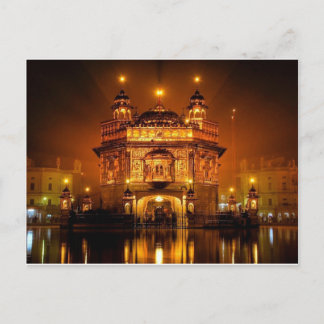 GOLDEN TEMPLE AMRISTAR POSTCARD