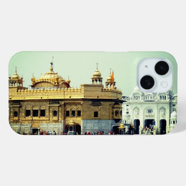 Golden Temple Amritsar iPhone Case - India Design (Back (Horizontal))