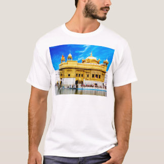 GOLDEN TEMPLE BLUE SKY BACKGROUND AMRITSAR T-Shirt