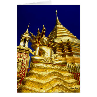 Golden Temple - Chiang Mai - Thailand Cards