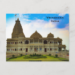 Golden Temple India Vintage Tourism Travel Add Postcard