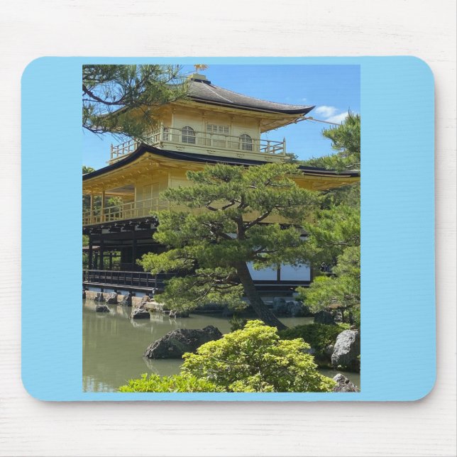 Golden Temple Mouse Pad (Front)