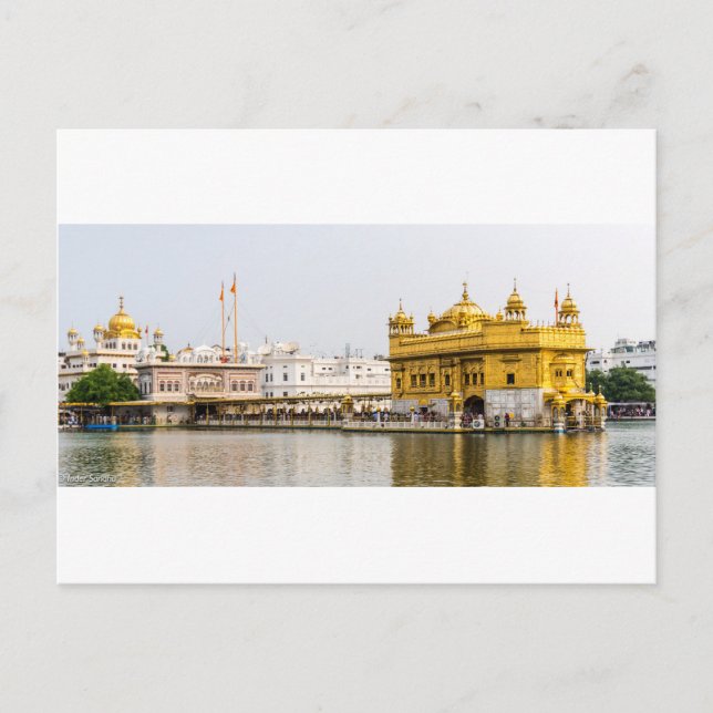 Golden Temple Postcard (Front)
