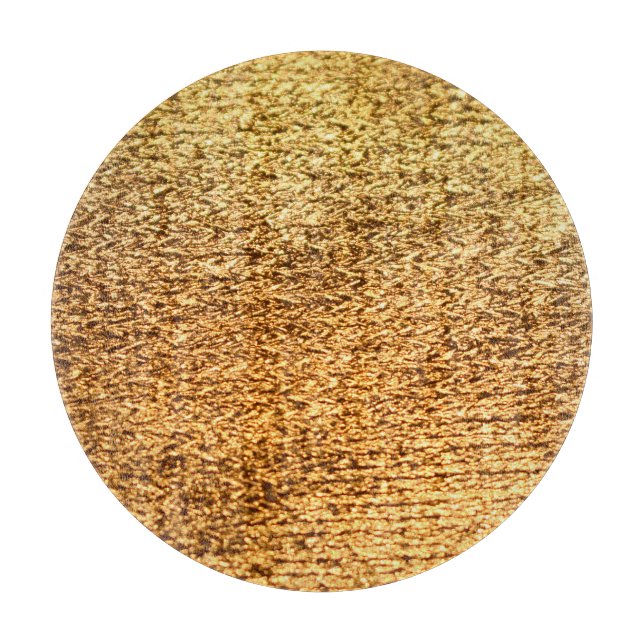Golden textile: glamorous macro background. cutting board (Front)