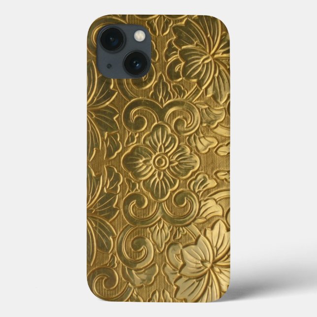 Golden Texture Case-Mate iPhone Case (Back)