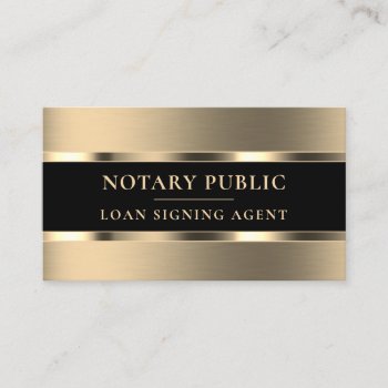 Golden Texture Style Elegant  Business Card by TwoFatCats at Zazzle