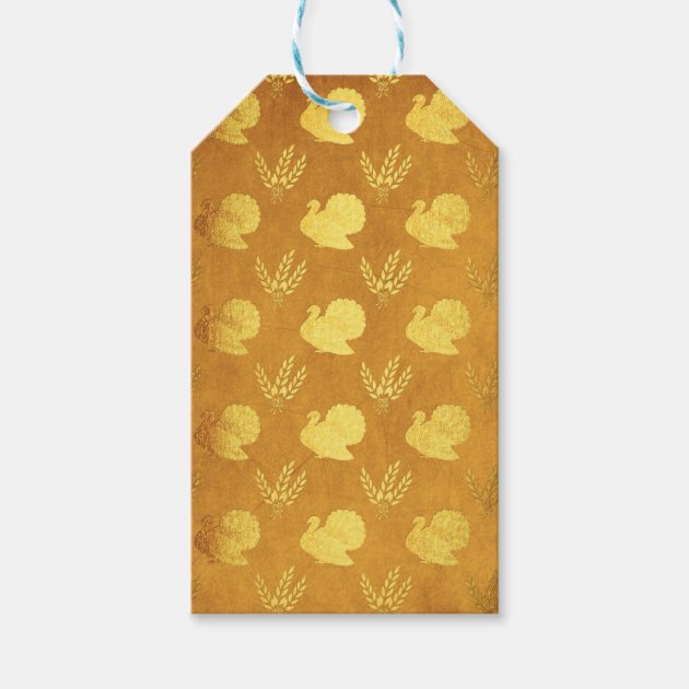 Golden Thanksgiving_ Gift Tags