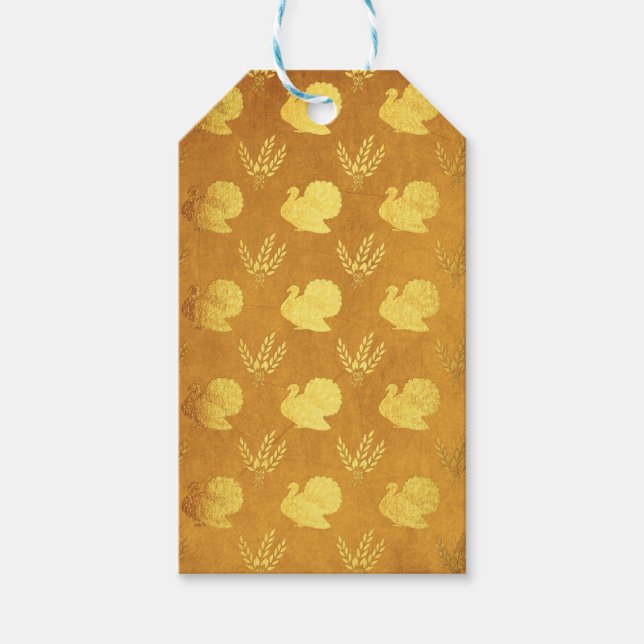 Golden Thanksgiving_ Gift Tags (Front)