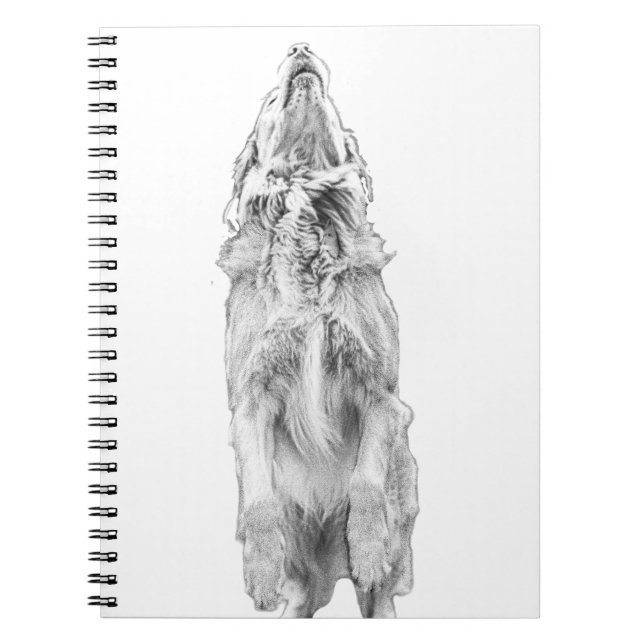 Golden thoughts in gray light notebook (Front)