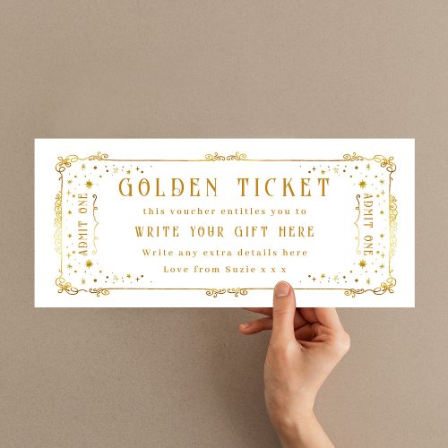 Golden ticket