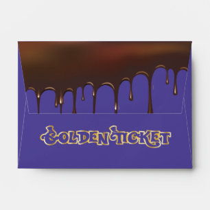 Golden Ticket, Chocolate Party Envelope