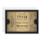 Golden Ticket Style 75th Birthday Party Invite