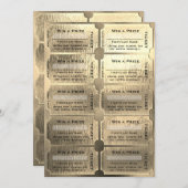 Golden Tickets Raffle Drawing (Front/Back)