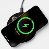 Golden Tiger Head Wireless Charger (Phone)