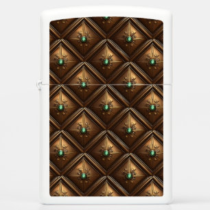 Golden Tiles With Emeralds iPhone 8/7 Cases Zippo Lighter