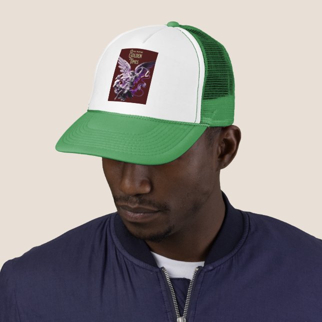 Golden Time is Life Trucker Hat (In Situ)
