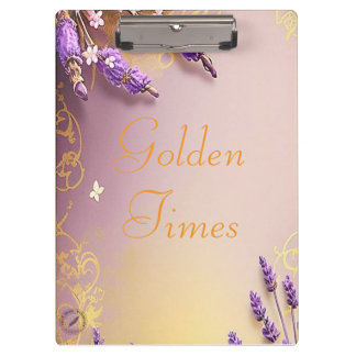 Golden Times Schmidt Stationery Clipboard