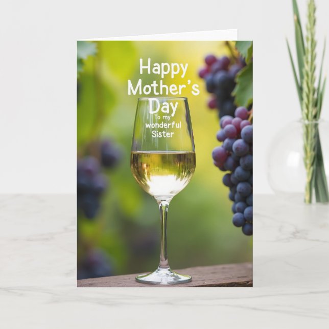 Golden Toast Mothers Day Card (Front)