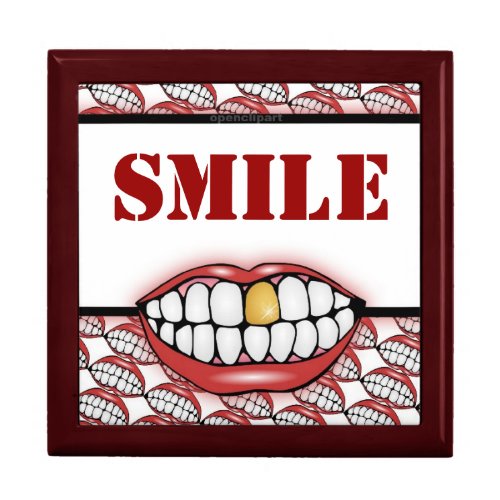 Golden Tooth Smile Box