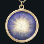 *~* Golden Totem Sacred Geometry Light Rays Eye Gold Plated Necklace<br><div class="desc">Gold Plated - JEWELRY WITH INTENTION (R) - Energetically Enhanced Jewelry. Sacred Geometry Triangle Mandala & 3rd Eye plus beams of light and energy. As a professional distance spiritual energy healer since 2001, I have learned, developed and utilized the power of energy healing intention. All my JEWELRY WITH INTENTION (R)...</div>