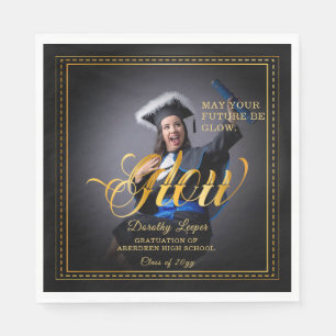 Golden touch Glow your future. Napkins