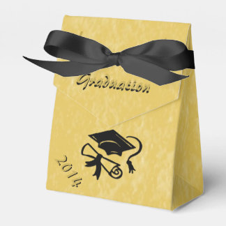Golden Touch Graduation Personalized Favor Box