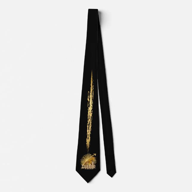 Golden Trader Neck Tie (Front)