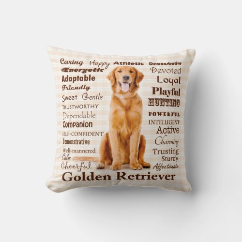 Golden Traits Pillow