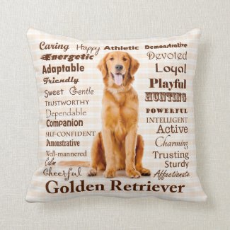 Golden Traits Pillow