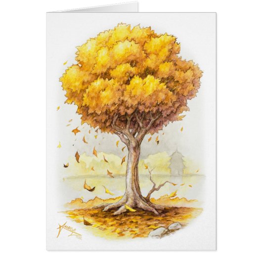 Golden Tranquility Cards (Front)