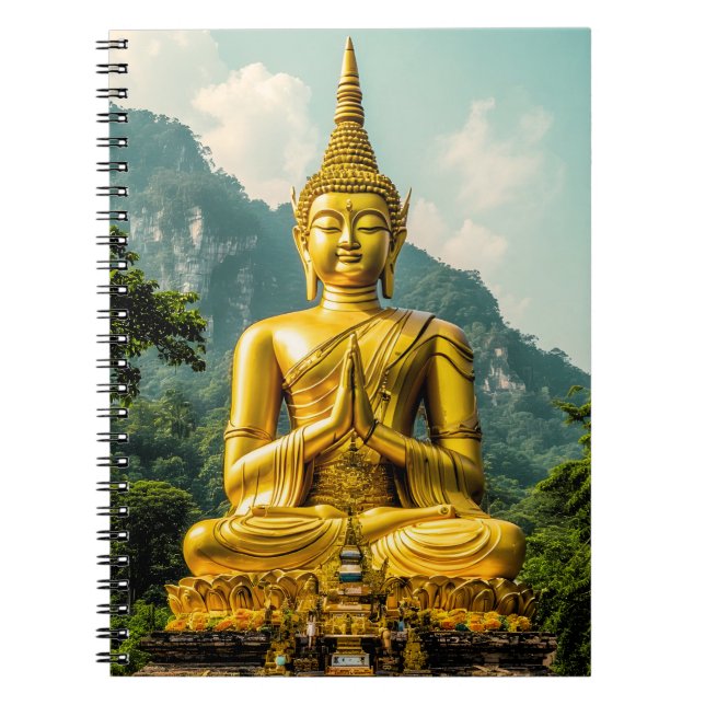 Golden Tranquility Notebook (Front)