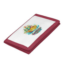 Golden Treasure Ship Wallet | Wealth & Prosperity