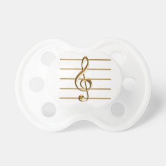 Golden Treble Clef