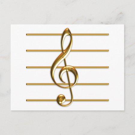 Golden Treble Clef