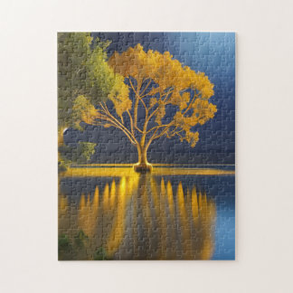 Golden Tree Jigsaw Puzzle