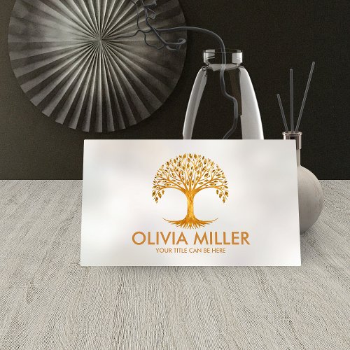 Golden Tree of life _ Yggdrasil Business Card