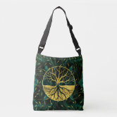 Tree of Life Shoulder Bag Hunter Green