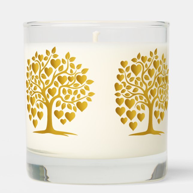 Golden Tree - Scented Candle  (Front)