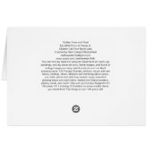 Golden Trees and Pond. Cards (Back Horizontal)