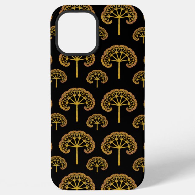 Golden Trees Iphone Case (Back)