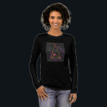 Golden Triangle & Fibonacci Numbers Tri-Blend Shirt<br><div class="desc">A Meditation in Spirals and Light In this design, the Golden Triangle folds into itself, drawn inward by the graceful sweep of an equiangular logarithmic spiral. It’s more than geometry—it’s motion, memory, and a truth that returns in new form. As Bernoulli (1654–1705) once said: “Eadem mutata resurgo”—“I shall arise the...</div>