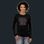 Golden Triangle & Fibonacci Numbers Tri-Blend Shirt<br><div class="desc">A Meditation in Spirals and Light In this design, the Golden Triangle folds into itself, drawn inward by the graceful sweep of an equiangular logarithmic spiral. It’s more than geometry—it’s motion, memory, and a truth that returns in new form. As Bernoulli (1654–1705) once said: “Eadem mutata resurgo”—“I shall arise the...</div>