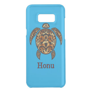 Golden Tribal Hawaiian Sea Turtle Uncommon Samsung Galaxy S8+ Case