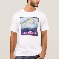 Golden Trout Brand Vintage Label