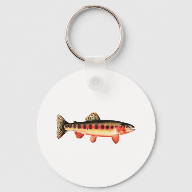 Golden Trout Keychain (Front)